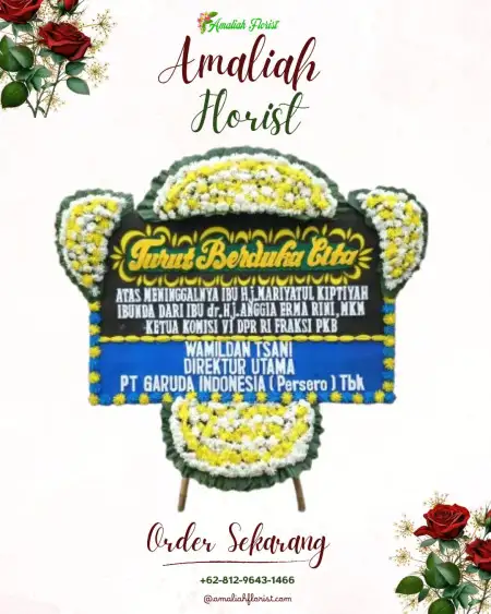 Papan Bunga Duka Kemas Rindo